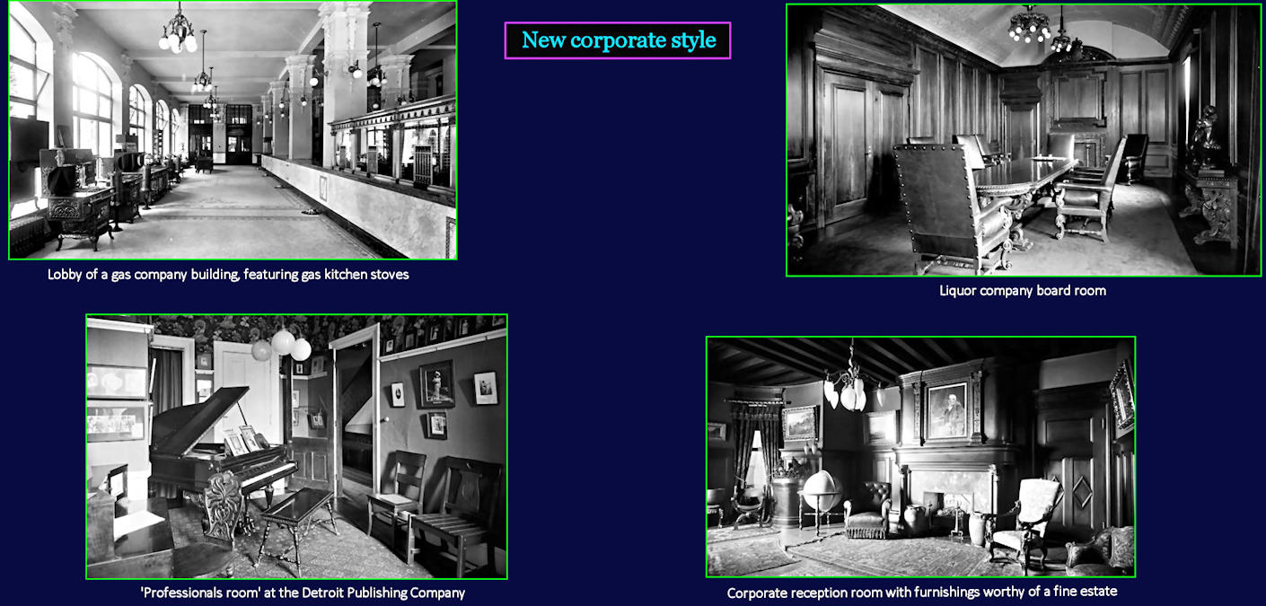 Business interiors, 1910